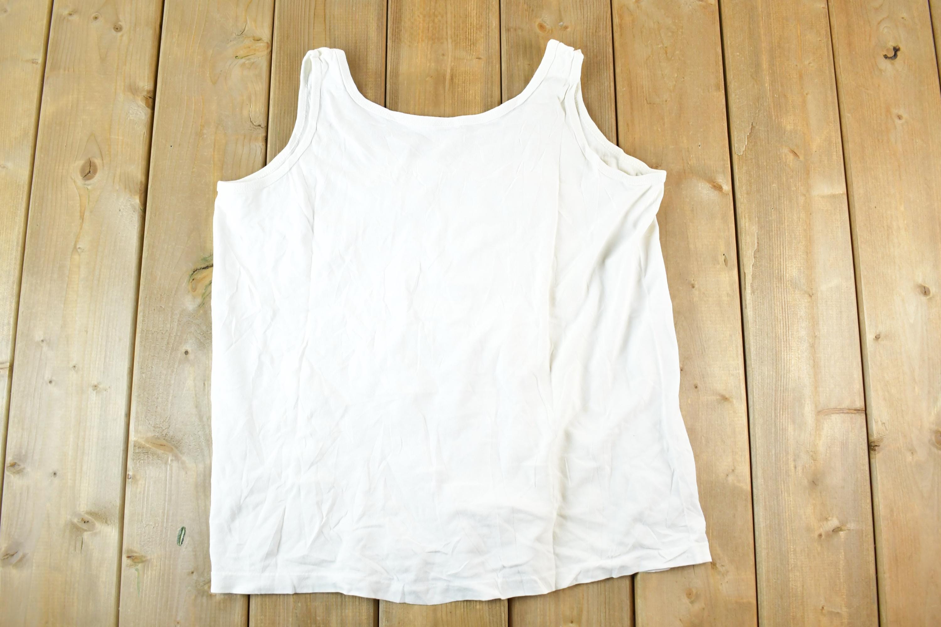 Vintage 1990s Woodland Wildflowers Souvenir Tank Top Women's L