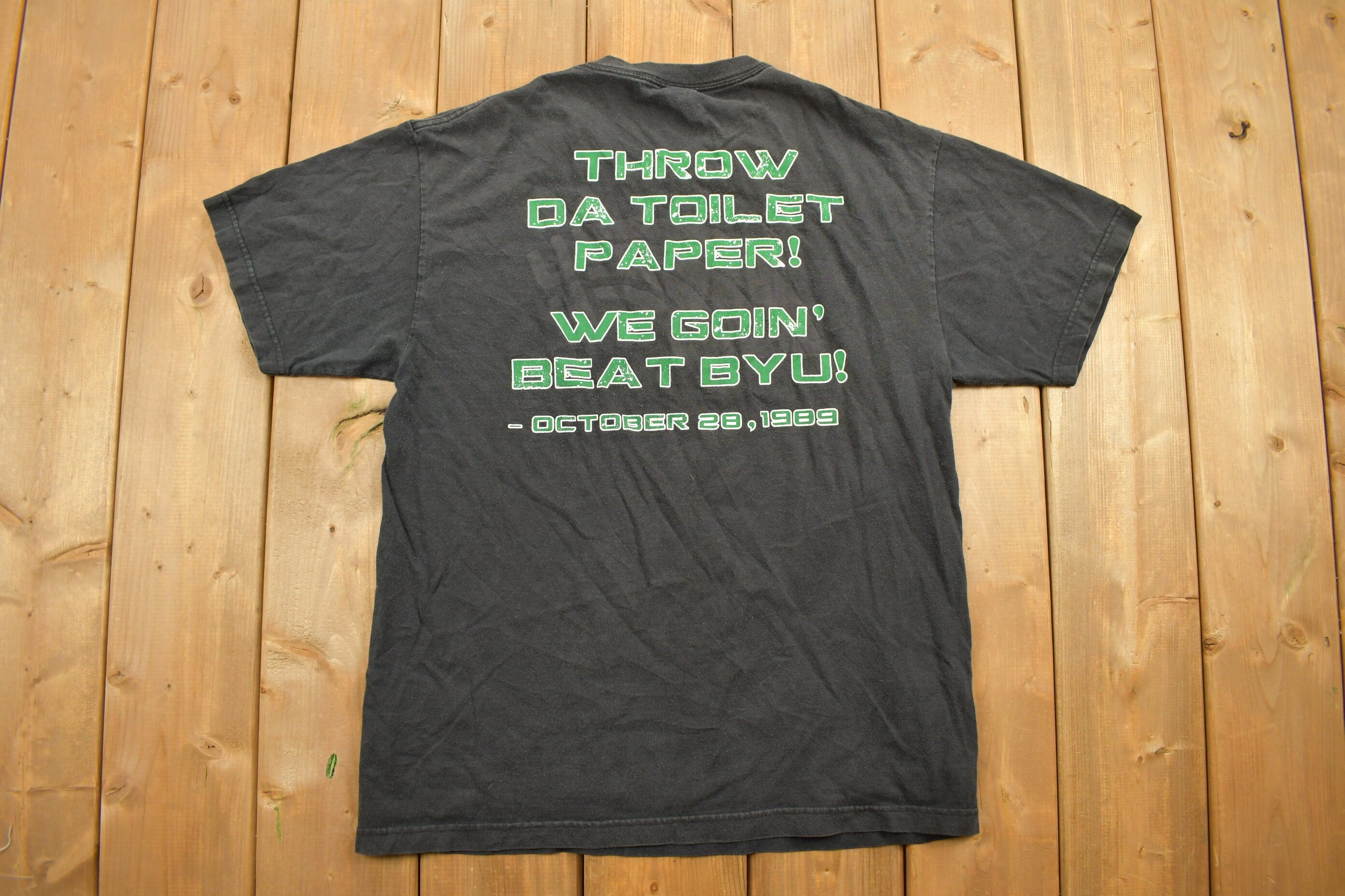 Vintage 1990s Rainbow Funny Graphic T-Shirt