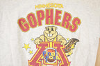 Vintage 1997 Minnesota Gophers Final Four Cartoon University Crewneck Sweater Men's L