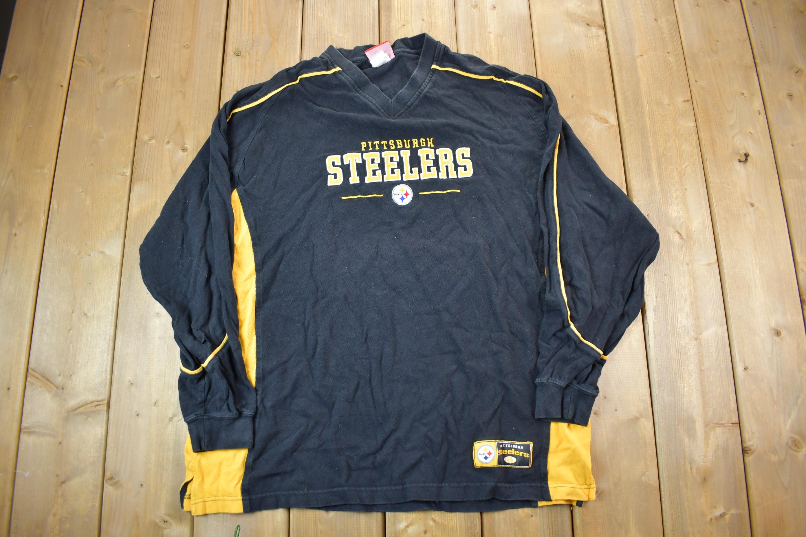Vintage 1990s Pittsburgh Steelers NFL Football Crewneck Sweatshirt