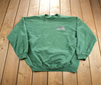Vintage 1990s Cedar Creek Hanes Embroidered Crewneck Sweatshirt Made In USA