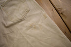 Vintage 1990s Levi's 550 Beige Wash Jeans Size 36 x 34