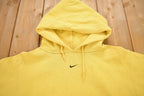 Vintage 1990s Yellow Nike Center Swoosh Hoodie