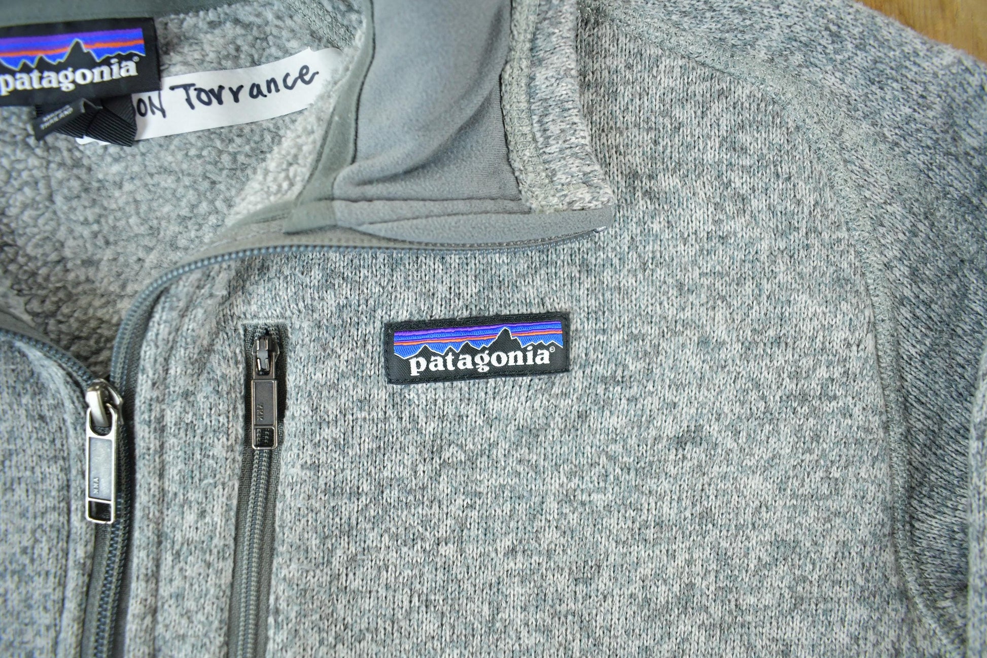 Vintage 2000s Patagonia Quarter Zip Fleece Sweater Men's Large