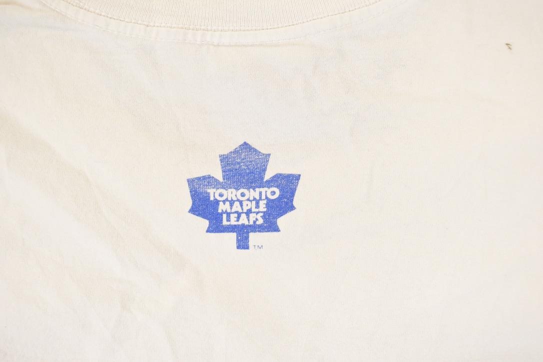 Vintage Y2K Nike Toronto Maple Leafs NHL Go Leafs Go Souvenir Hockey T-Shirt Men's XL