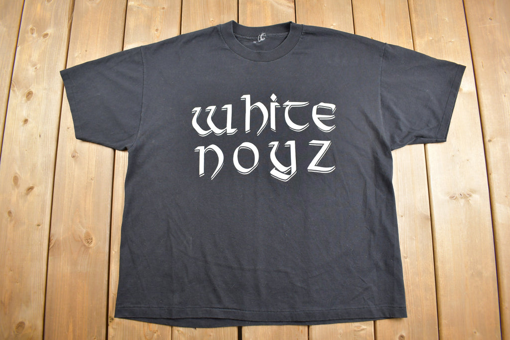 Vintage 1997 White Noyz Graphic T-Shirt