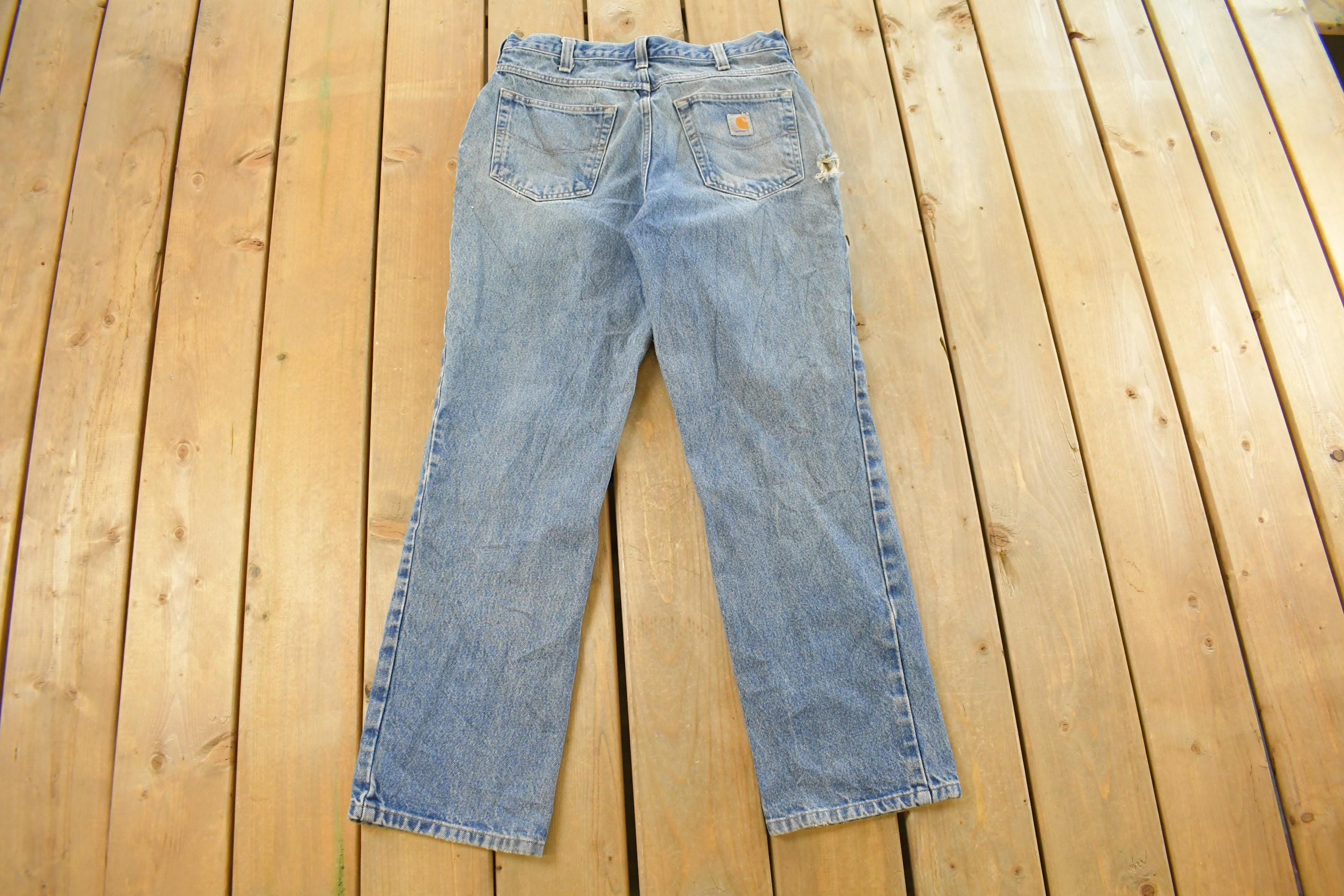 Vintage 2000s Carhartt Distressed Denim Jeans Men's 31 x 30