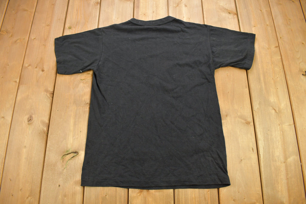Vintage 1985 Harley Davidson "Born To Be Wild" 3D Emblem Eagle Graphic T-Shirt