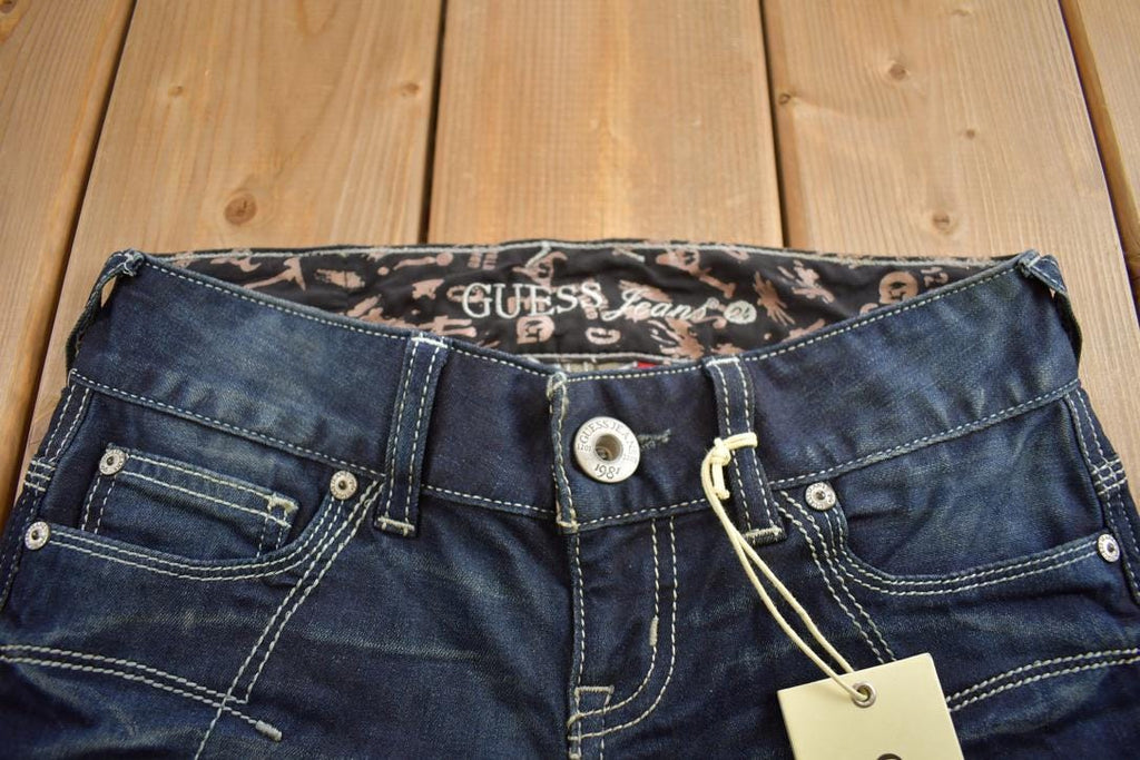 Vintage Y2K Guess Jeans Cowgirl Western Boot Cut Low Rise Jeans Size 24x32