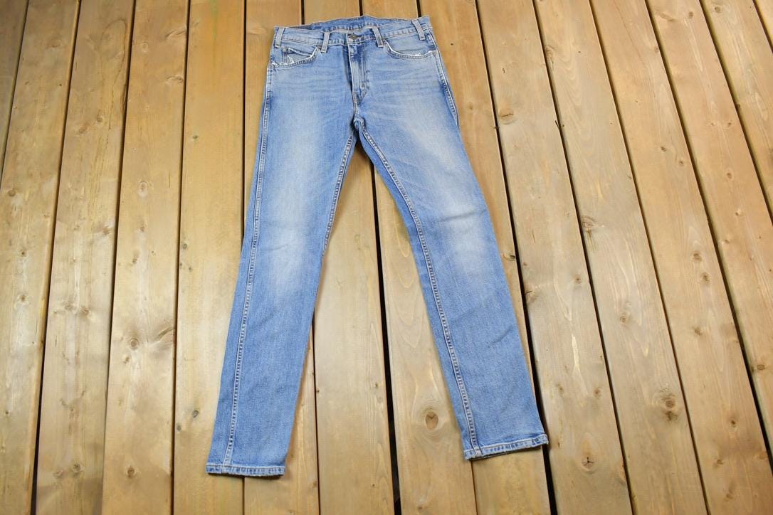 Vintage 1990s Levi Strauss Orange Tab 505 Denim Jeans Size 30 x 32