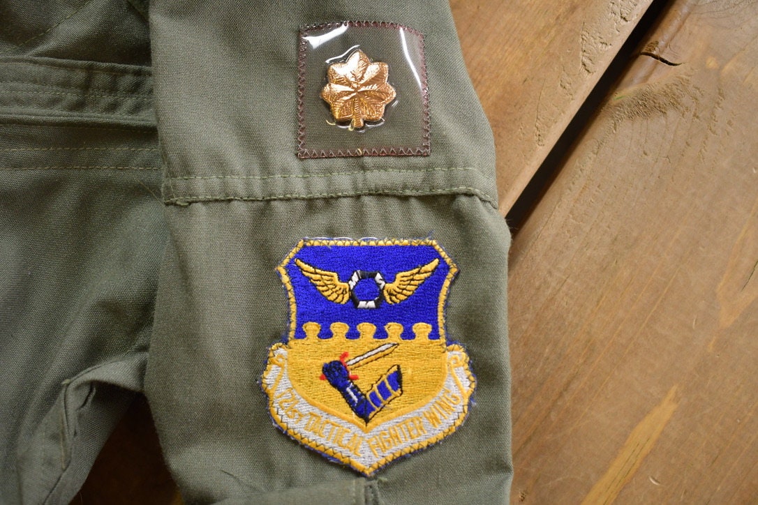 Vintage 1985 ArmyAir Force Coveralls Size 38 Regular / Streetwear / Army Jumper / Military Pant's / Vintage Cargos / True Vintage