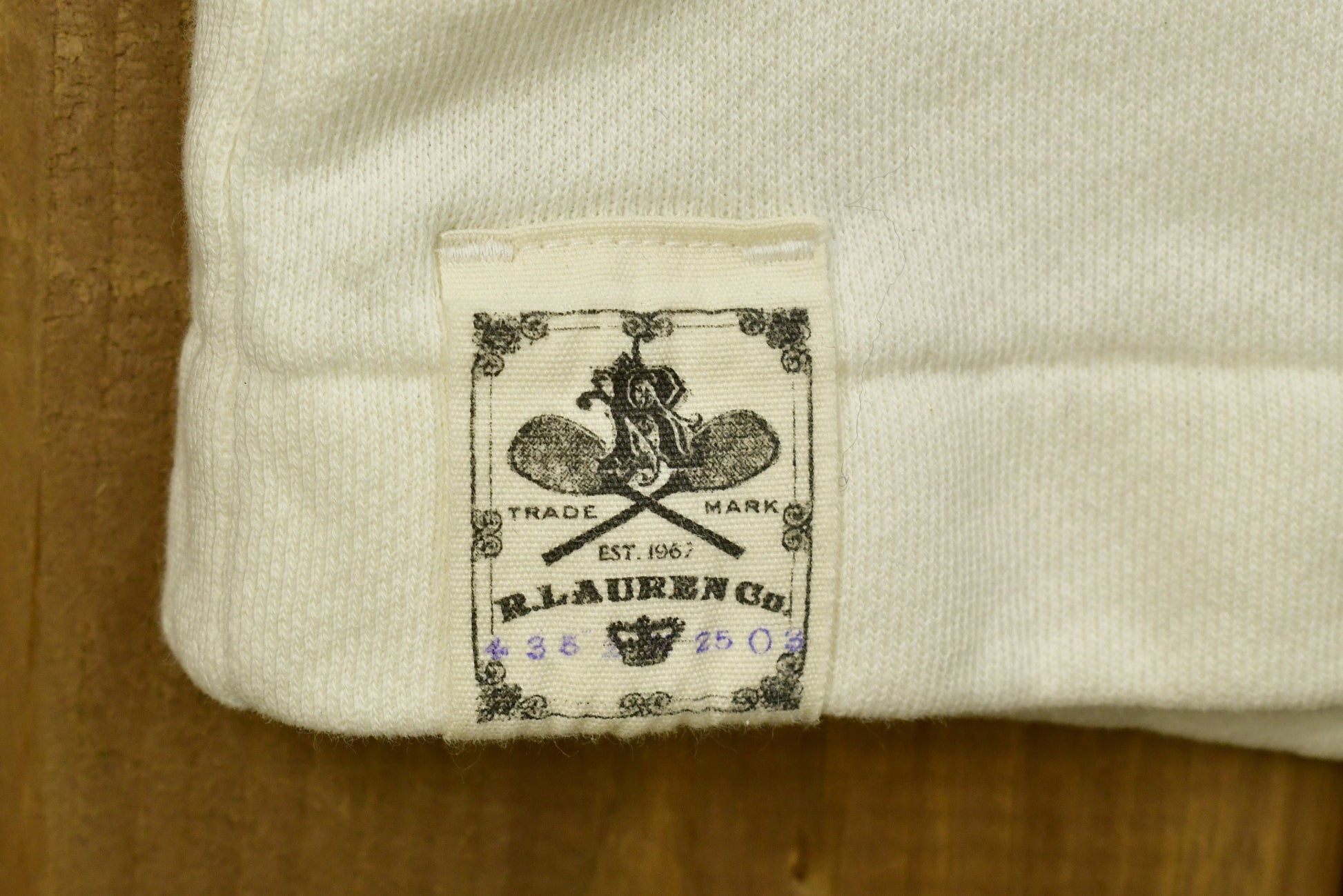 Vintage 1990's Polo Ralph Lauren RPL Blank Cardigan Sweatshirt