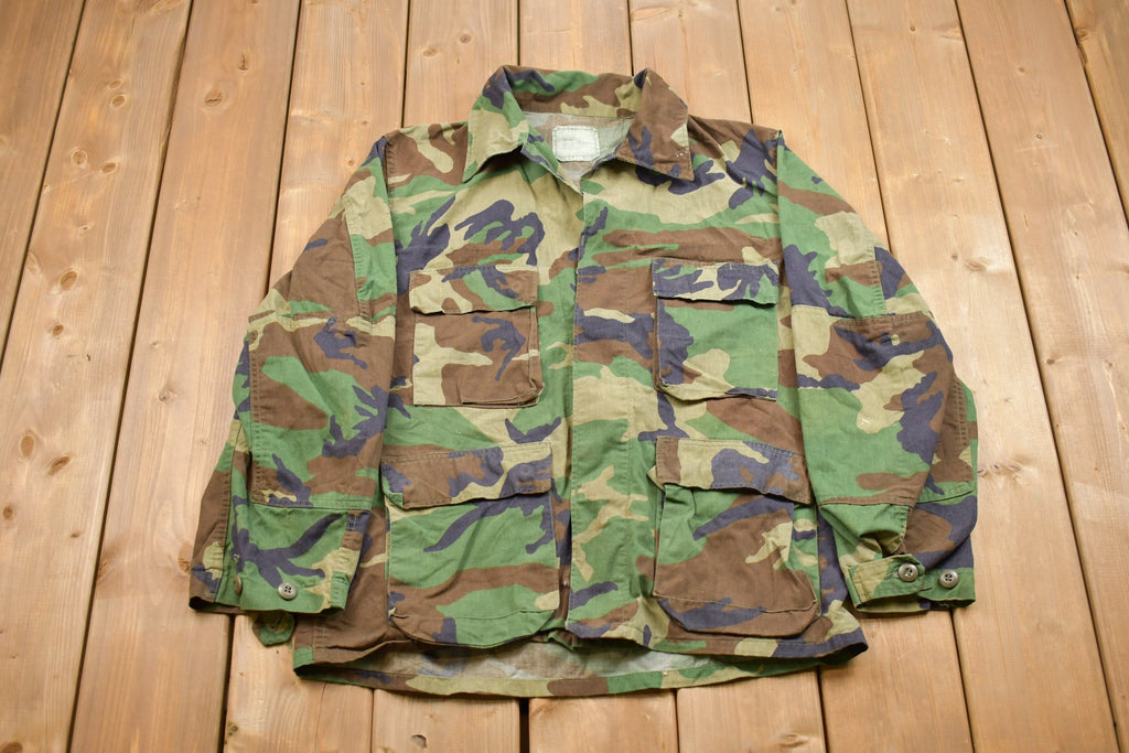 Vintage Military Button Up Jacket