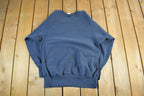 Vintage 1990s Champion Reverse Weave Navy Crewneck Sweatshirt Men's XL