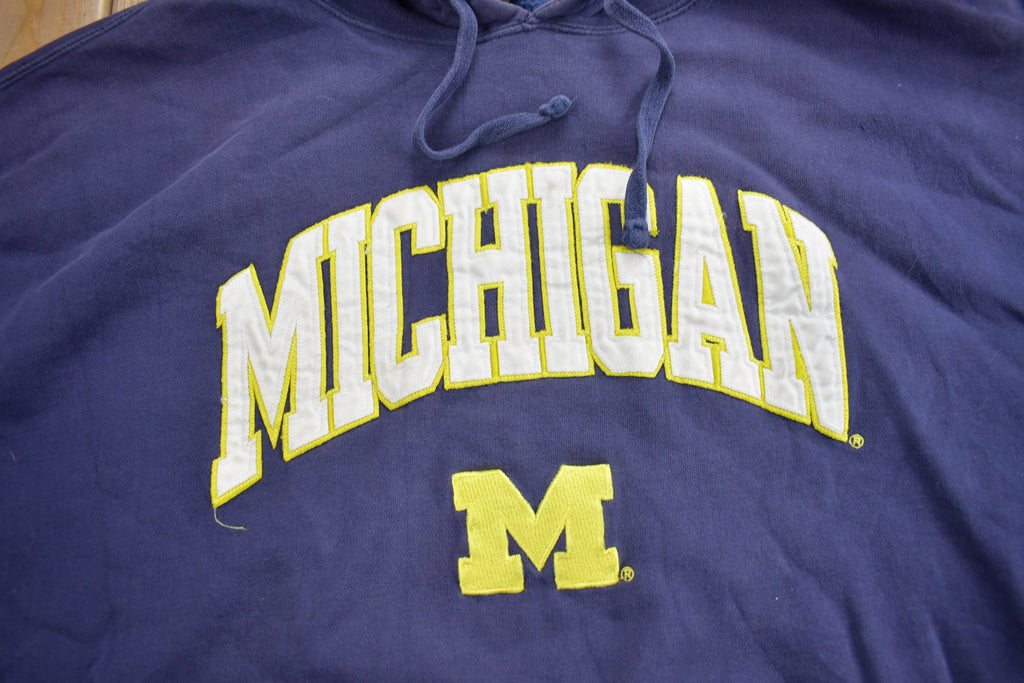 Vintage 1990s University of Michigan Collegiate Hoodie