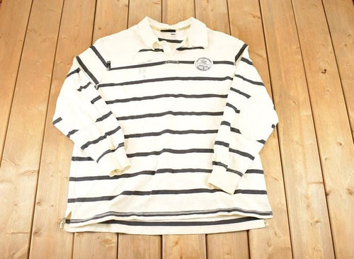 Vintage Y2K Rocawear Souvenir Rugby Quarter Button Shirt Men's XXL