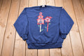 Vintage 1990s Birdhouse Graphic Embroidered Crewneck Sweatshirt