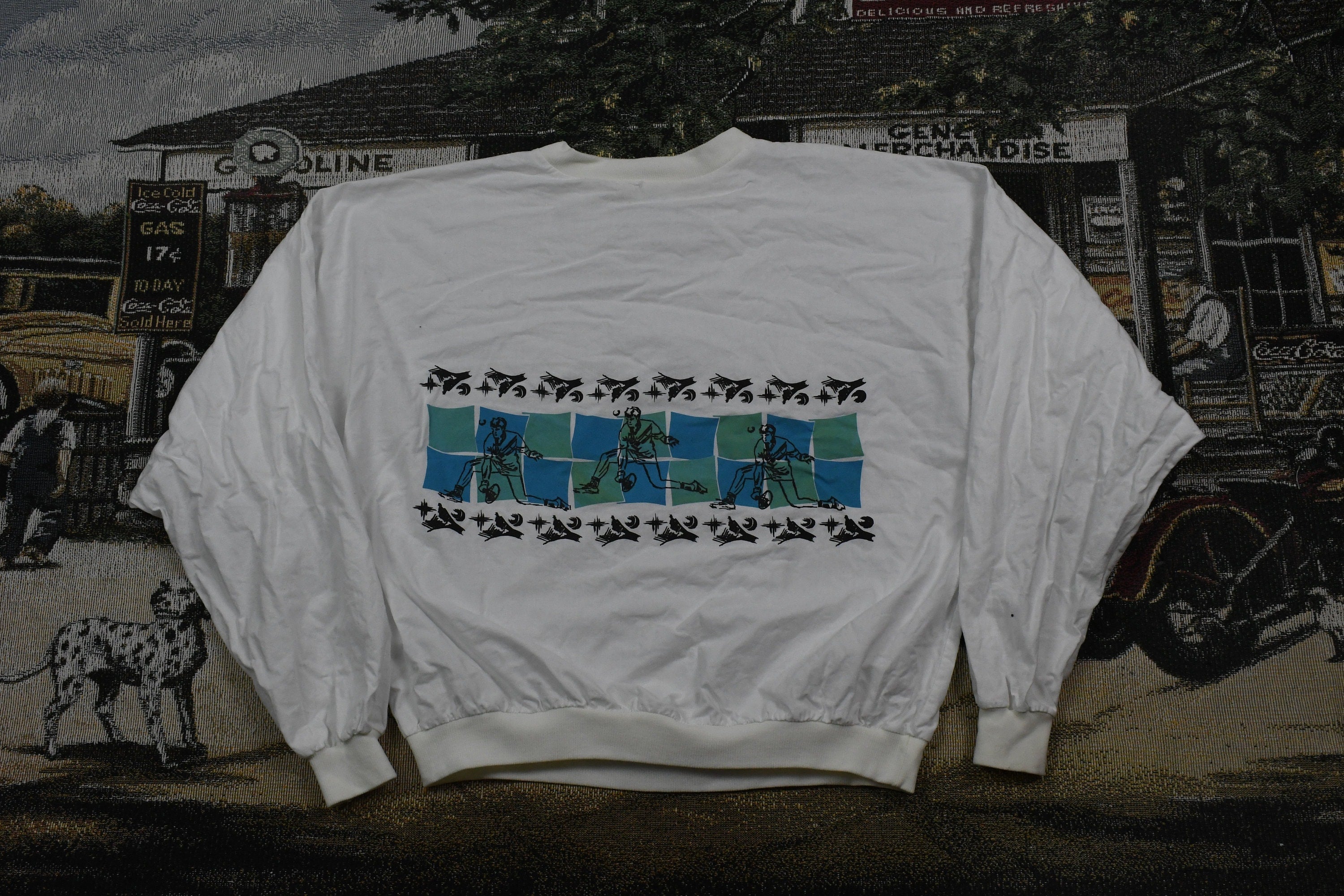 Vintage 1990s Long Sleeve Graphic T Shirt