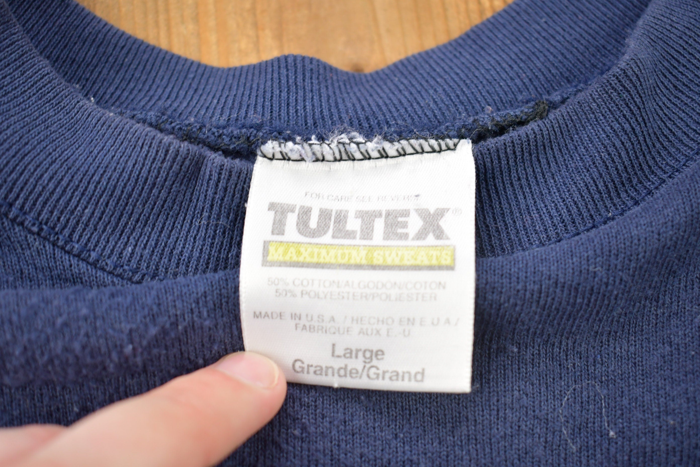 Vintage 1990s Blank Crewneck Sweatshirt