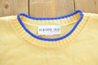 Vintage 1990s Bedford Fair Knit Crewneck Sweater Made In USA