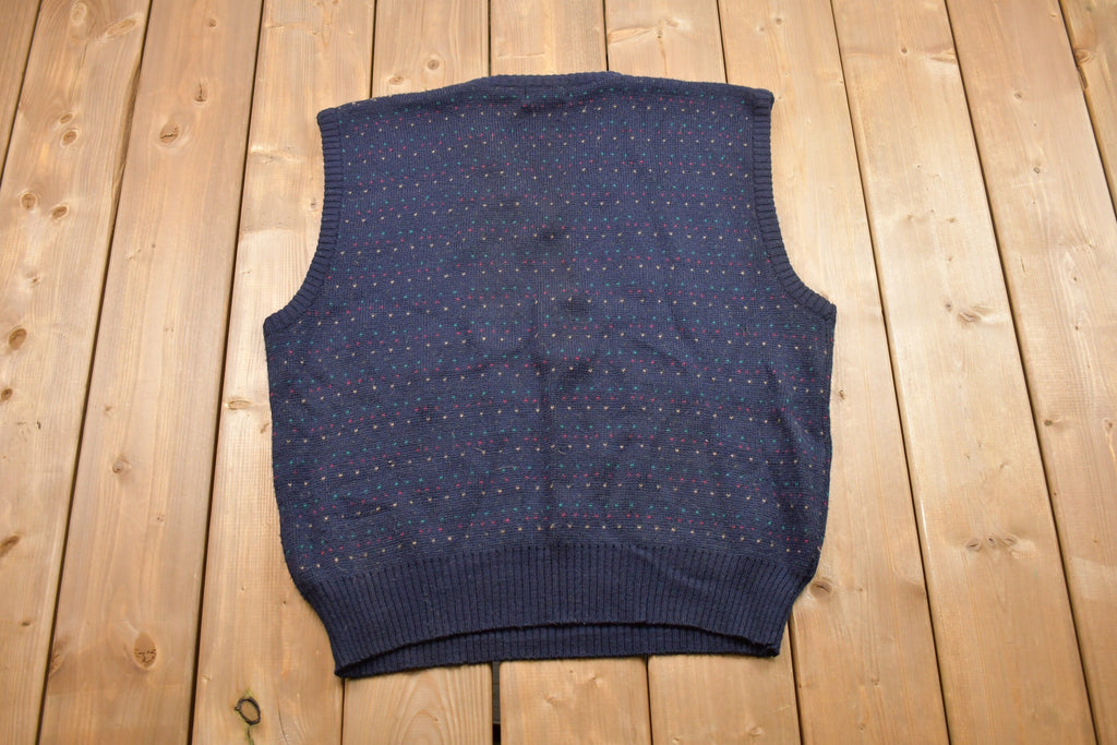 Vintage M. McMullin Knitted Sweater Vest
