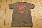 Vintage 1986 Harley Davidson Motorcycles Born in the USA 3D Emblem T-Shirt