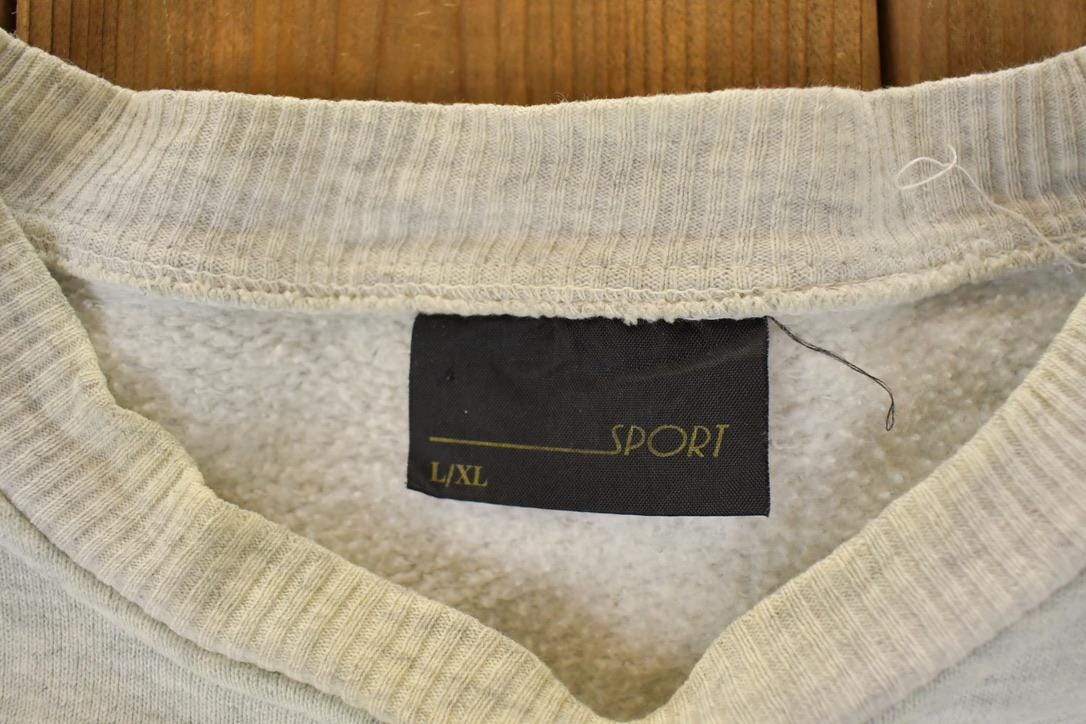 Vintage 1990s Breckenridge Colorado Elbow Patch Crewneck Sweatshirt Men's L