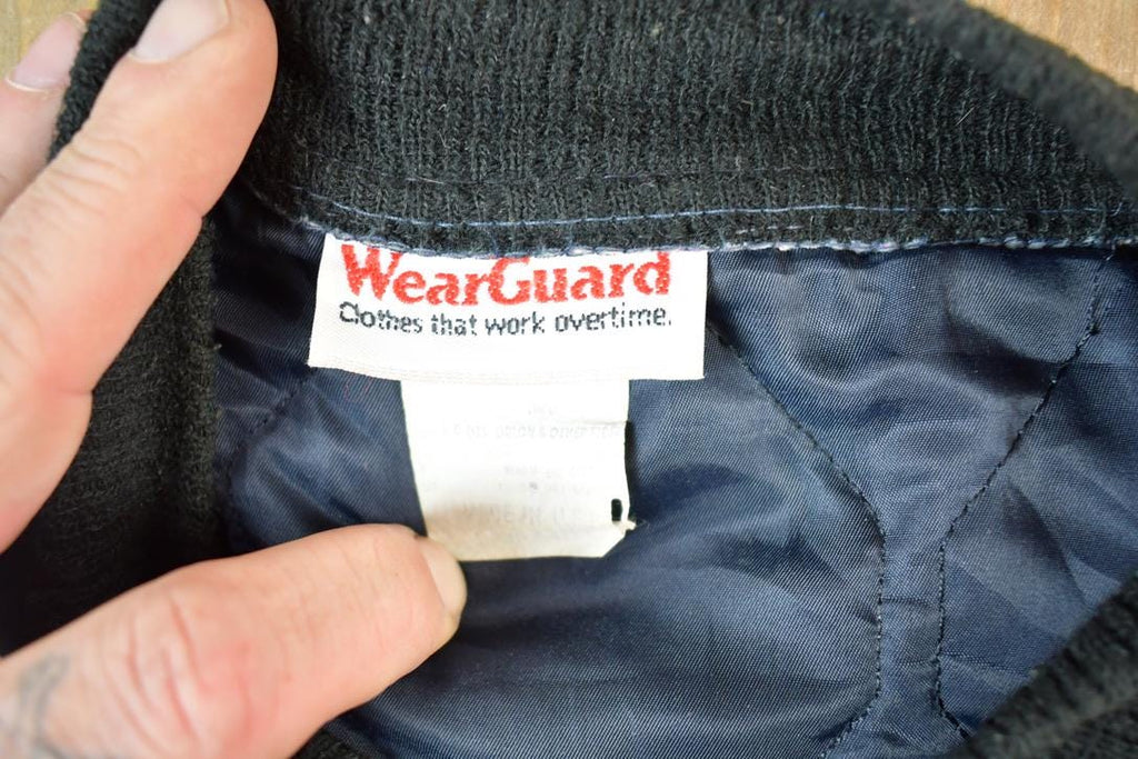Vintage 1980s Weather Guard Light Pleated Zip Up Spring Jacket