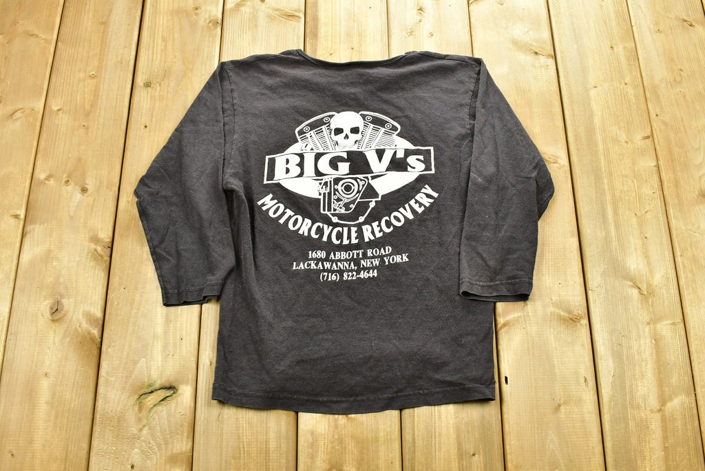 Vintage 90's Big Vs Motorcycle Recovery T-Shirt