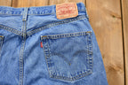 Vintage 1990s Levi's 501 Mid-Wash Regular Fit Straight Leg Jeans