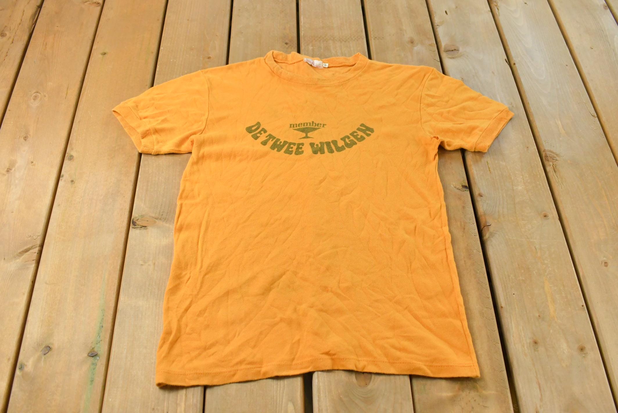 Vintage 1980s Dutch Beer Graphic T-Shirt Men's M