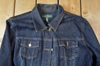 Vintage 1990s Lauren Jeans Co Ralph Lauren Jean Jacket Made In USA