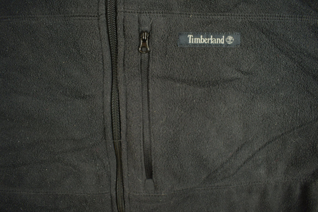 Vintage 1990s Timberland Zip Up Fleece Sweater
