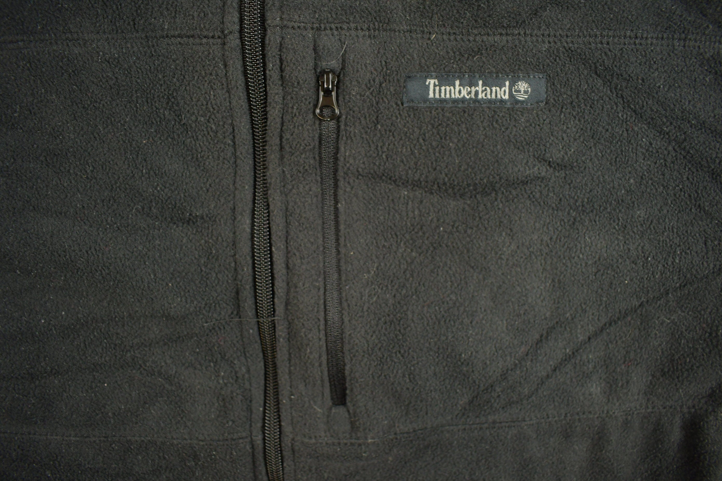Vintage 1990s Timberland Zip Up Fleece Sweater