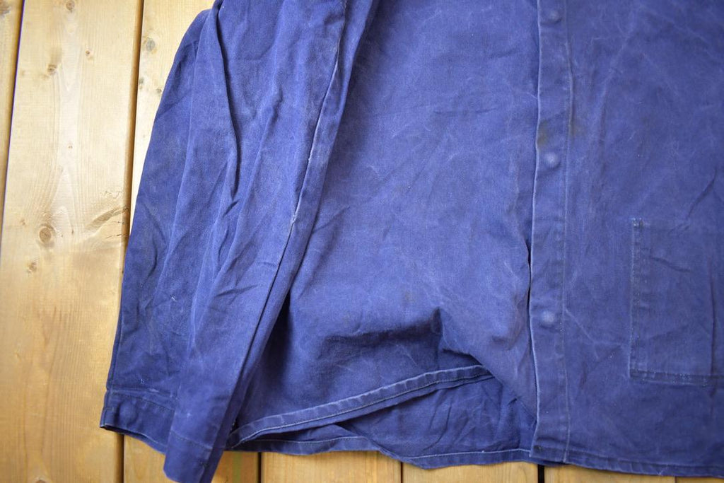 Vintage 1980s Steel Grip Uniform Chore Coat Made In USA