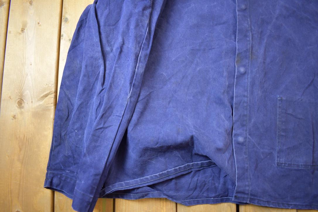 Vintage 1980s Steel Grip Uniform Chore Coat Made In USA