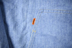 Vintage 1970s Levi's Orange Tab Denim Zip Up Jacket