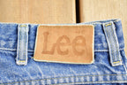 Vintage 1990's Lee Blue Jeans Size 35 x 30.5