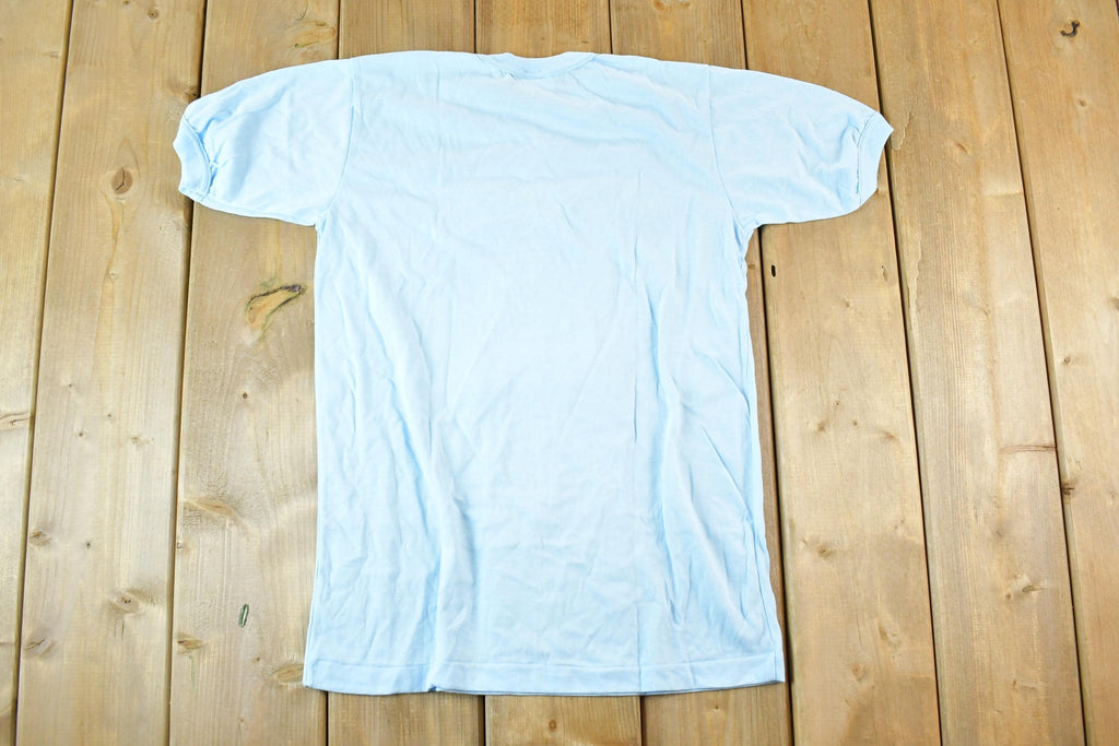 Vintage 1980s 24K Fashion Ringer Sleeve Souvenir T-Shirt Mens S