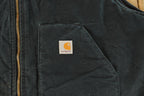 Vintage 1990s Carhartt Sherpa Lined Jacket Vest Mens 4XL