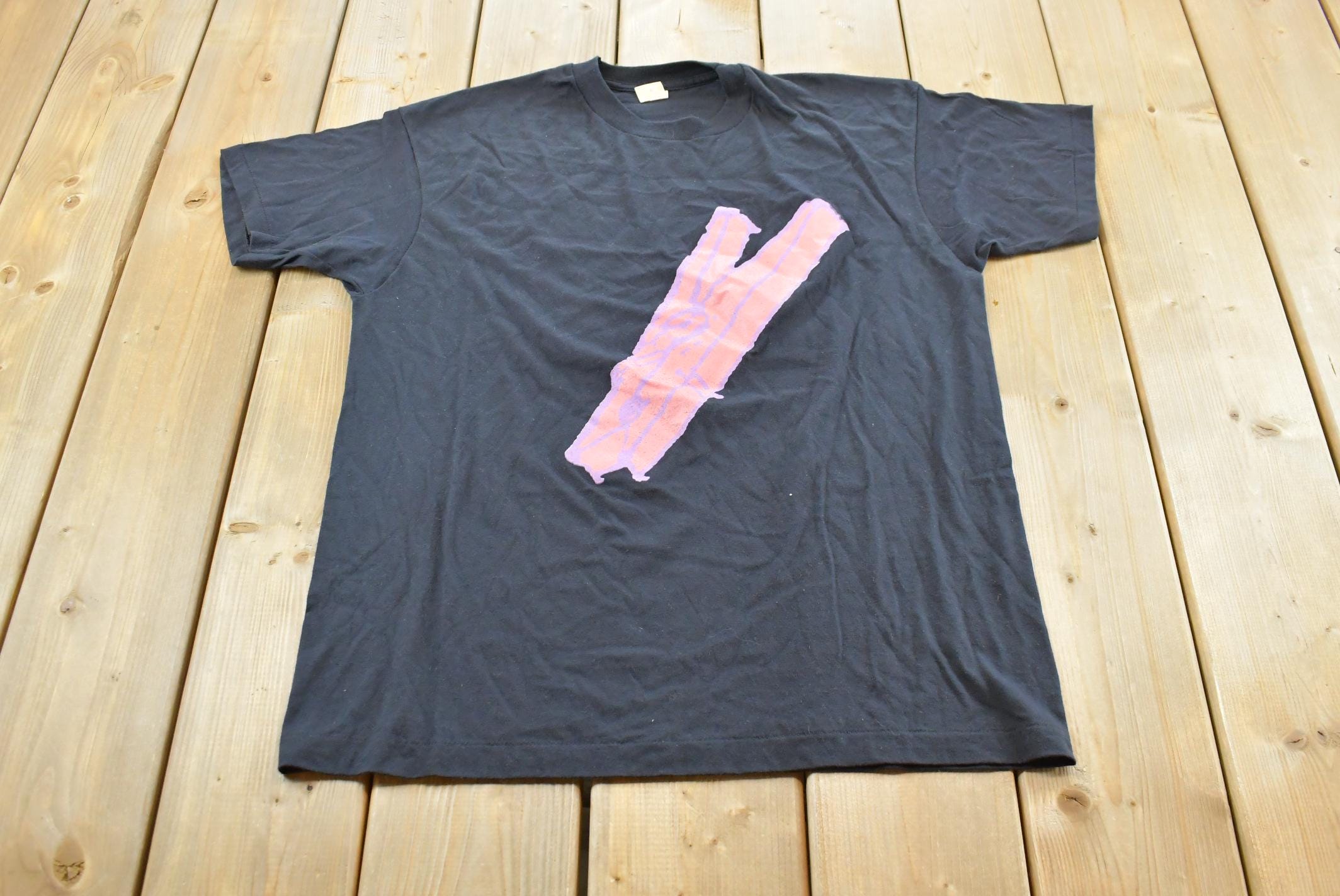 Vintage 1988 Jane Siberry Flap and Fly Tour Band T-shirt Men's M