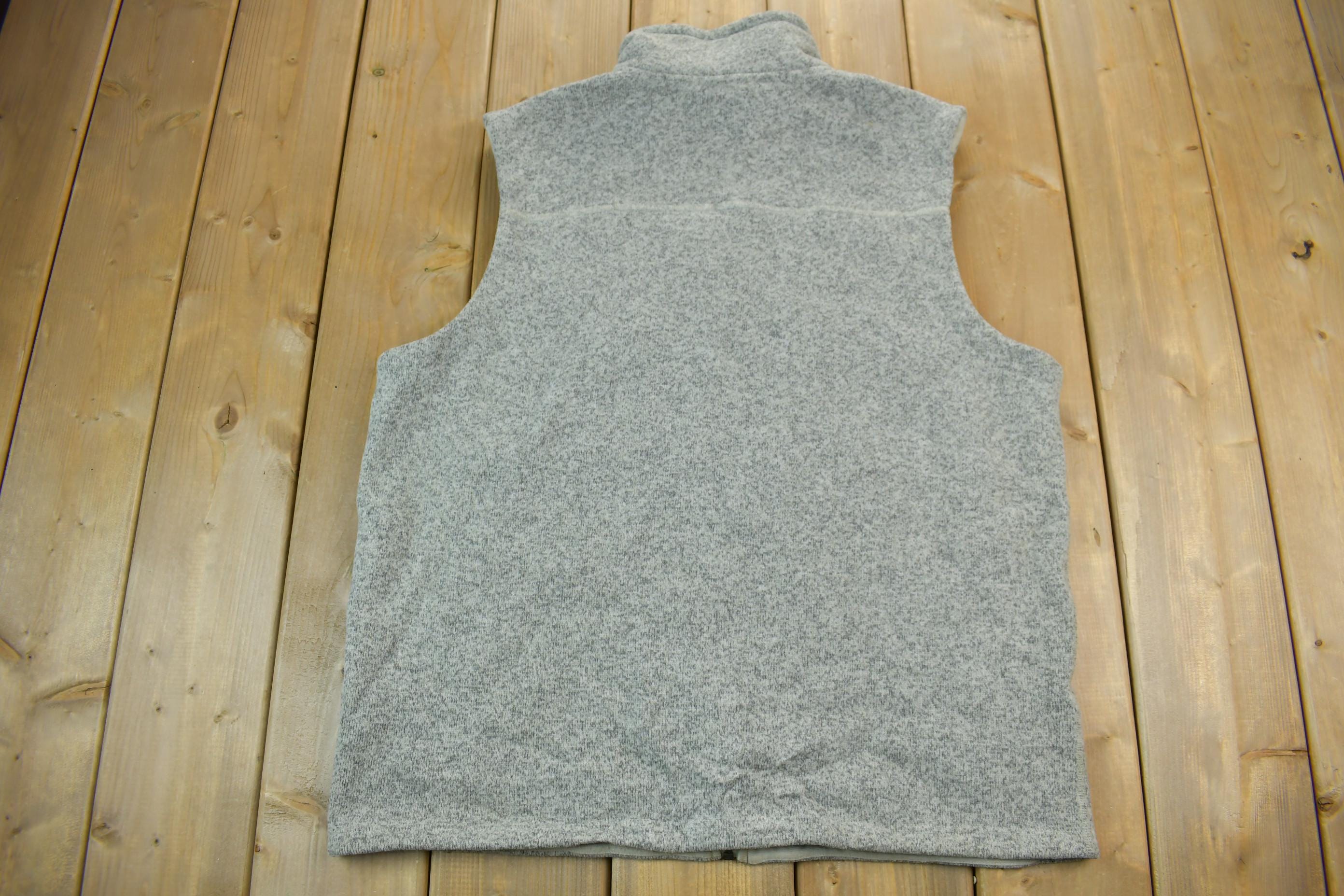 Vintage 1990s The North Face Fleece Vest Jacket