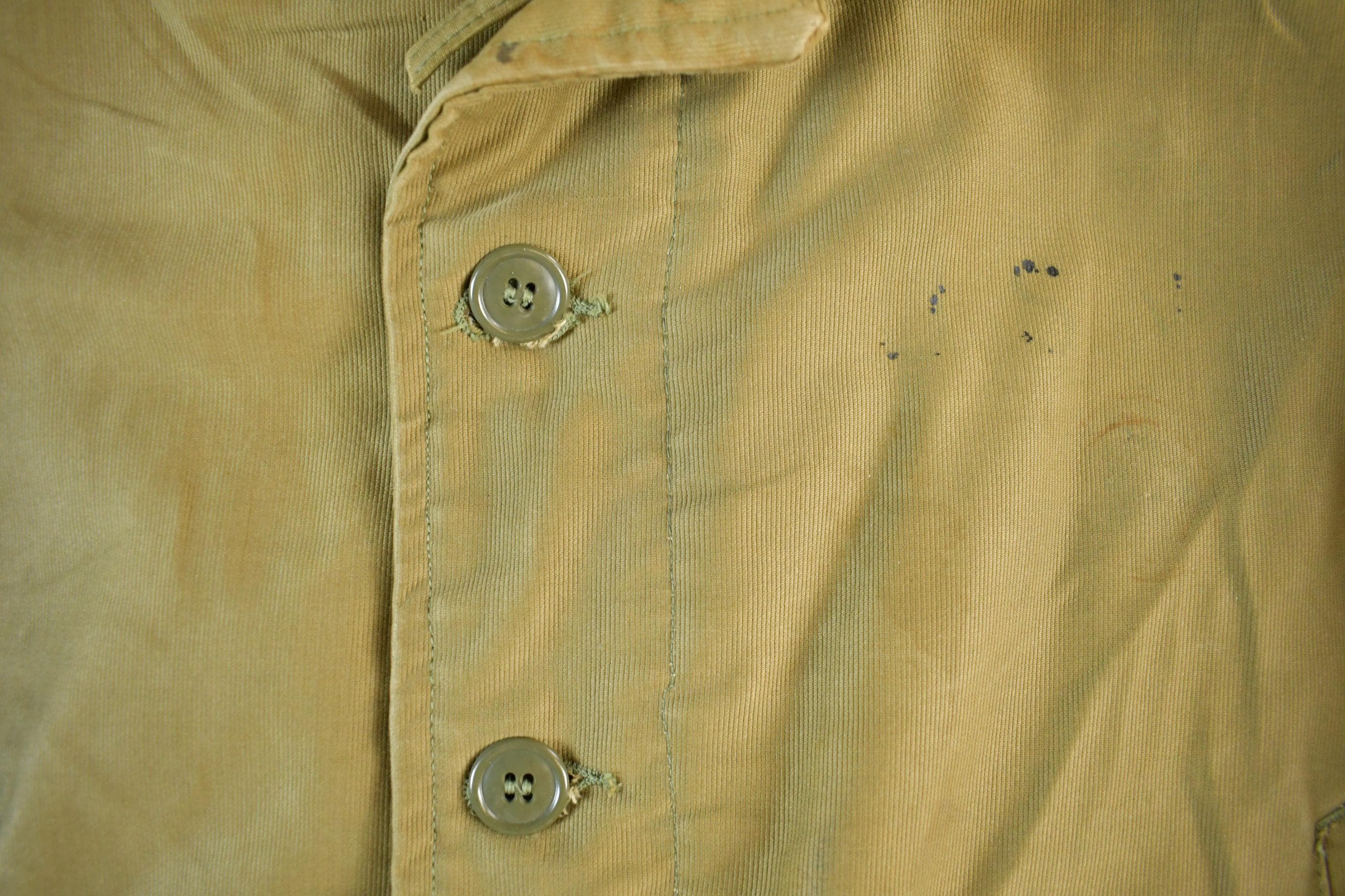 Vintage 1940s Navy N-1 Deck Jacket Men's M-L