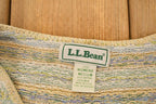 Vintage 1990s LL Bean Abstract Knit Cardigan Sweater Womens M