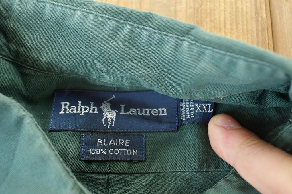 Vintage 1990s Ralph Lauren Blaire Button Up Shirt