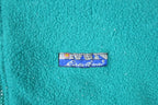 Vintage 1990s Eddie Bauer Fleece Colour Block Ski Jacket