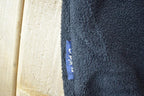Vintage 1990s Kootenay Black Lager Quarter Zip Fleece Crewneck Sweatshirt / 90s Crewneck / Souvenir Sweater / Streetwear