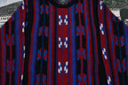 Vintage 1990s Sir WIlliam 3D Knit Sweater