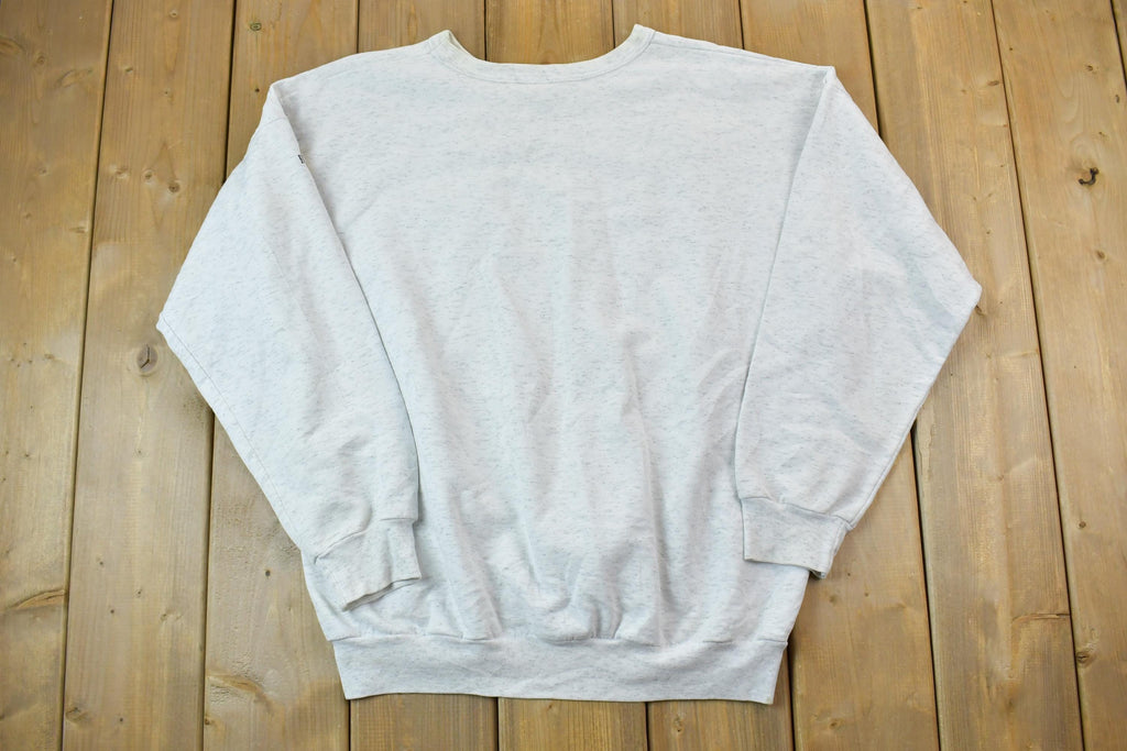 Vintage 1990s Country Tailgater Cute Reindeer Crew Neck Sweater
