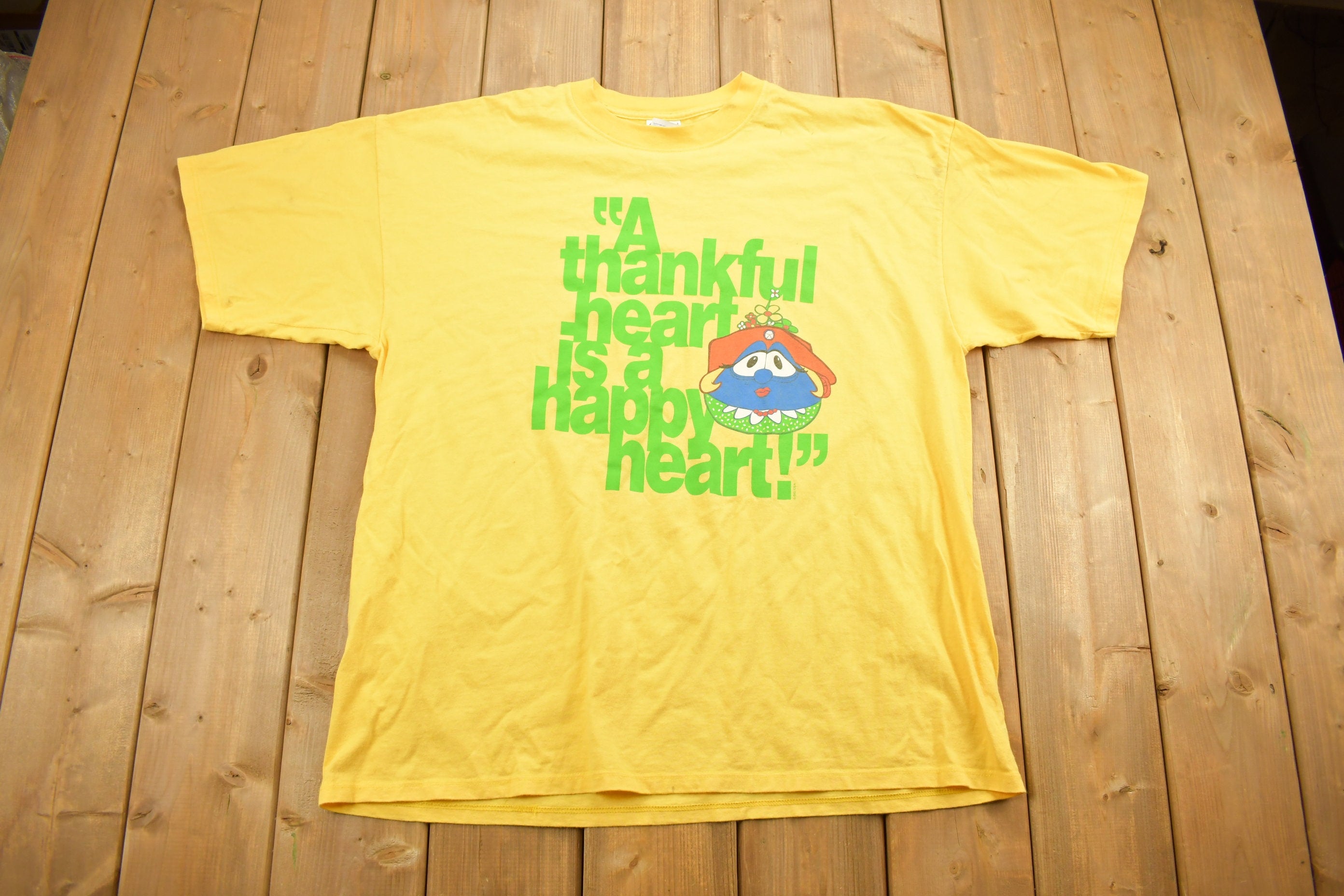 Vintage Veggie Tales Graphic T Shirt